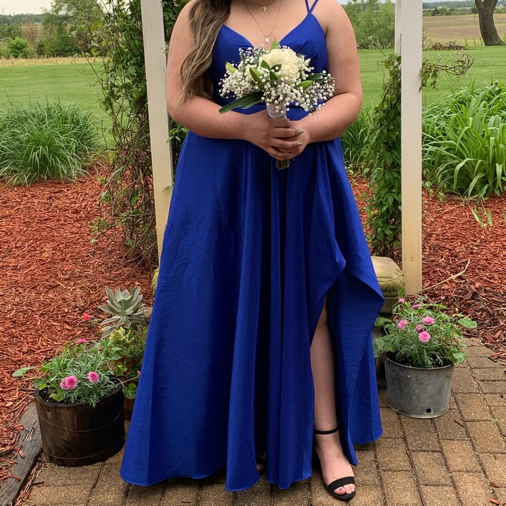 Blue Prom Dress